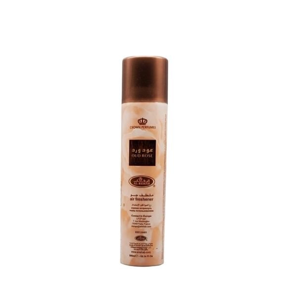 Pack of 6- Oud Rose 300ml Air Freshener by Al Rehab