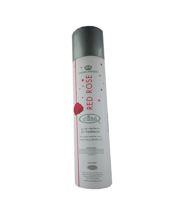 Pack of 6- Red Rose 300ml  Air Freshener by Al Rehab