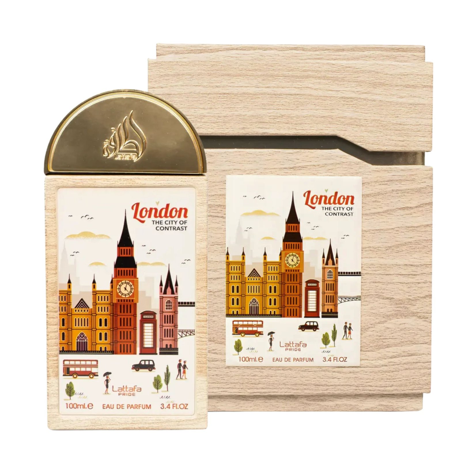 London The City of Contrast 100ml EDP Lattafa Pride